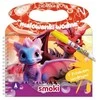 Skrzat Wydawnictwo Zadanka i malowanki wodne Smoki 81024