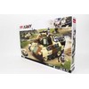 Vokietijos Panther Tank 725 El Modelis 2in1 Sluban Blocks Army Military B0859