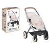 Smoby Vežimėlis lėlėms dvynukams Maxi Cosi 42 cm smėlio spalvos