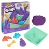 Spin Master Kinetic Sand – Smėlio dėžės rinkinys – violetinė (6067477)