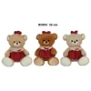Sun Day Meškiukas M-3903 w sukience 3kol 32cm 177094