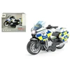 Swede Policijos motociklas w/dw G6776 19803