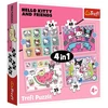 Trefl 4 viename DĖLIONĖ Saldūs nuotykiai / Sanrio Hello 34702
