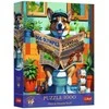 Trefl Dėlionė 1000 PremPlus Corgi w toalecie 12140