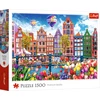 Trefl Dėlionė 1500 vnt. - Spalvingas Amsterdamas