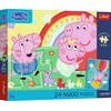 Trefl Dėlionė 24 vnt. - Peppa pig + kolekcinis plakatas