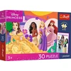 Trefl Dėlionė 30 vnt. - Disney princesės + kolekcinis plakatas