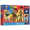 Trefl Dėlionė 30 PremPlus Kids Toy Adventures TS 18344