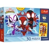 Trefl Dėlionė 30 vnt. - Spidey ir draugai + kolekcinis plakatas