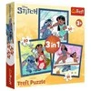 Dėlionė TREFL DISNEY STITCH 3 dėlionių rinkinys