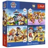 Trefl Dėlionė 4x88 PremPlus Kids Psia straż 34693