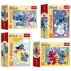 Dėlionė TREFL DISNEY STITCH 4 dėlionių rinkinys „Lilo&amp;Stitch“