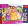 Trefl Dėlionė 60 vnt. - Disney princesės + kolekcinis plakatas
