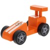 TREFL medinis žaislinis lenktyninis automobilis Oranžinis 61696