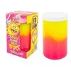 Tuban Jiggly Slime - Gleivės - Neoninis Duetas - Geltona-Rožinė (430 g)