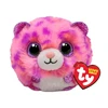 TY Beanie Balls Pliušinis žaislas - rožinis leopardas, 8.5 cm