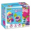WADER Big Blocks klocki 26el rožinė 41590 15904