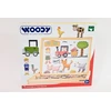 WOODYLAND dvipusė magnetinė lenta su gyvūnais 91214 12148