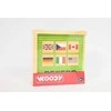 Woody 93058 Eco Wooden lavinantis atminties žaidimas - Vėliavos (44vnt) vaikams nuo 3 metų (12x12cm)