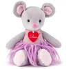 Dėlionė Ludi WOODYLAND LUMPIN Myszka Akiko pilka 30 94198 41988
