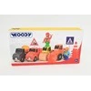 WOODYLAND Zest.poj.Maszyny budow.12szt 90797 07977