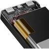 Išorinė baterija Power Bank Baseus Bipow Type-C PD+2xQuick Charge 3.0 15W 30000mAh su ekranu juoda PPBD050201