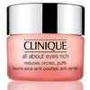 Clinique All About Eyes™ Rich Kreminis turtingas paakių kremas, mažinantis tamsius ratilus ir paburkimą, linijos ir smulkias raukšleles 30ml
