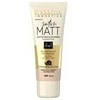 „Eveline Cosmetics“ „Eveline Satin Matt“ matinį efektą suteikiantis ir dengiantis makiažo pagrindas 4in1, 101 Ivory, 30 ml