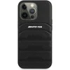Apple iPhone 14 Pro Mercedes AMG odinis dėklas Debossed Lines (AMHCP14LGSEBK) juodos spalvos