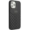 Apple iPhone 13 Pro Max Audi Genuine odinis dėklas (AU-TPUPCIP13PM-Q8/D1-BK) juodos spalvos