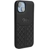 Apple iPhone 14 Audi Genuine odinis dėklas (AU-TPUPCIP14-Q8/D1-BK) juodos spalvos