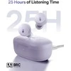 BASEUS belaidės bluetooth ausinės TWS ENC IPX4 Bowie E18 violetinės spalvos