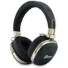 Ausinės su lankeliu ant galvos Guess Bluetooth ENC Metal 4G Script Logo juoda