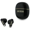 Ausinės Guess Auksinė Line Glossy Classic Logo TWS Belaidės Earphones Juodas