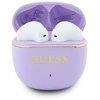 Ausinės Guess Auksinė Line Glossy Classic Logo TWS Belaidės Earphones Violetinė