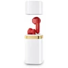 Ausinės Guess Lipstick Shape TWS belaidės auisnės baltos spalvos