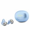 Ausinės Guess Metallic Finish Classic Logo OWS Belaidės Earphones Light Mėlyna
