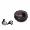 Guess Metallic Finish Classic Logo OWS belaidės ausinės Burgundy