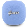 Guess PU Grained Script Metal Logo ENC TWS belaidės ausinės, šviesiai mėlynos