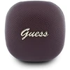 Ausinės Guess PU Grained Script Metal Logo ENC TWS Belaidės Earphones Burgundy
