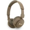Guess Script Metal Logo belaidės ausinės rudos spalvos