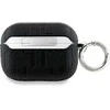 Apple AirPods 3 Karl Lagerfeld Cover Monogram Choupette Head ausinių dėklas juodos spalvos
