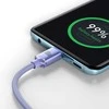Baseus Crystal Shine USB-C – USB-C laidas 100W 1.2 m – Violetinis