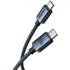 Baseus CAJY000701 Crystal Shine Series Data Cable USB-C - USB-C 100W 2m Juodas (Damage Package)
