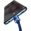 Baseus Crystal Shine kabelis USB-C - USB-C 100W 2m mėlynas