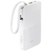 Baseus EnerFill FC51 Bipow 2 Pro 22.5W išorinė baterija su integruotu laidu 10000mAh Moon Baltas