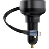 „Baseus Enjoyment Pro“ automobilinis įkroviklis USB-C, 60 W, juodas (pažeista pakuotė)