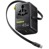 Baseus PicoGo AG11 Fast Universal 45W Travel Charger Cosmic juodos spalvos