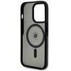 BMW BMHMP15LDSLK Apple iPhone 15 Pro 6.1″ juodos spalvos kietas dėklas IML Signature MagSafe