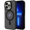 BMW BMHMP15LDSLK Apple iPhone 15 Pro 6.1″ juodos spalvos kietas dėklas IML Signature MagSafe